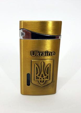 Турбо зажигалка, карманная зажигалка "Ukraine" 325, необычная ...