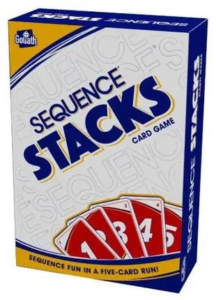 Настольная игра Sequence Stacks. Card Game (Сиквенс. Карточная)