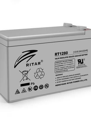 Аккумулятор свинцово-кислотный 8 Ah (Ампар-часов) AGM RITAR RT...