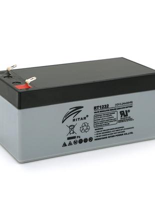 Аккумулятор свинцово-кислотный 3.2 Ah (Ампер-часов) AGM RITAR ...