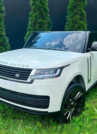 Детский электромобиль Range Rover (белый цвет, 140W, 12V)