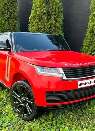 Детский электромобиль Range Rover (красный цвет, 140W, 12V)