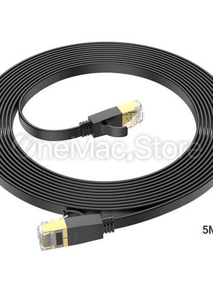 Патч-корд мережевий кабель LAN Hoco Gigabit Ethernet 5 м