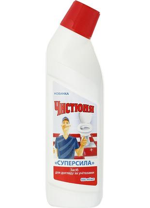 Средство по уходу за унитазом Чистюня Суперсила мгновенного де...