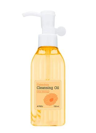 Очищающее масло a pieu calendula cleansing oil pore malting с ...