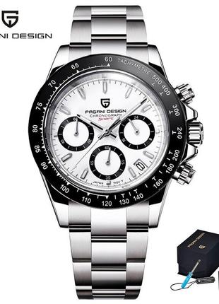 Годинник pagani design pd-1644 (seiko vk63) хомаж rolex daytona.