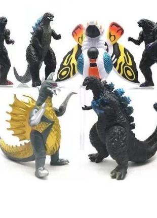 Годзилла Мега Король монстров игрушечный коллекционный набор ф...