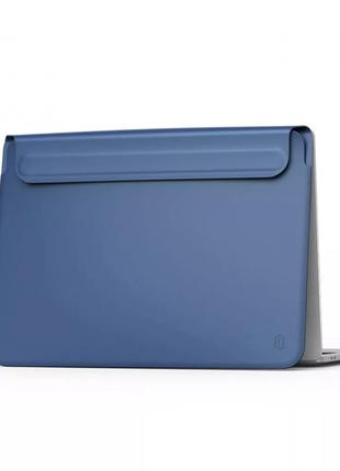 Чохол WIWU Skin Pro 2 Leather Sleeve for MacBook 12 blue