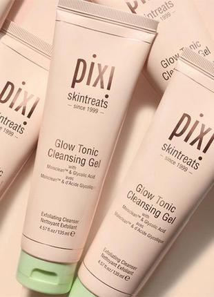 Засіб для очищення обличчя pixi glow tonic cleansing gel