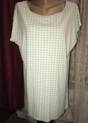 Красивое легкое платье-футболка, ночная рубашка 42/48