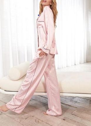 Сатиновая пижама брюки + рубашка victoria’s secret 🔥акция! 🔥 д...