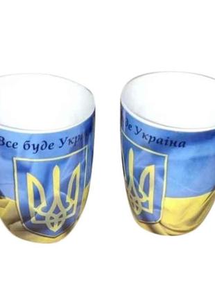 Чашка 500мл кераміка 2743 Все буде Україна ТМ КИТАЙ