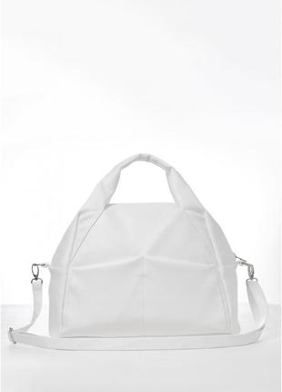 Женская спортивная сумка, белая