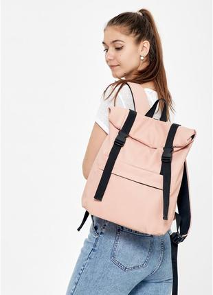 Рюкзак женский ролл розовый