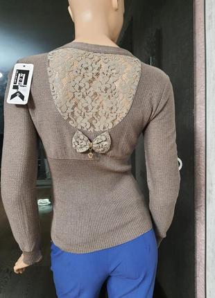 Кофта на гудзиках modeko туреччина светр джемпер блузка