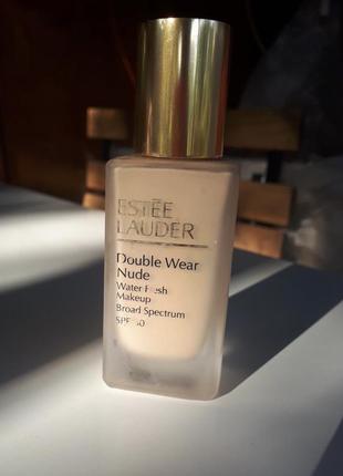 Тональний флюїд estee lauder double wear nude waterfresh spf 30