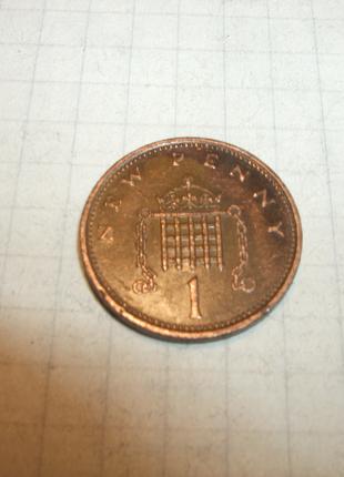 Продам 1 new penny(1979)