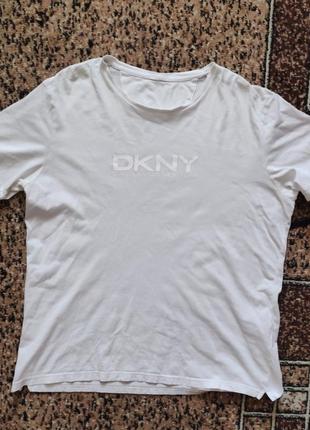 Брендовая футболка dkny, оригинал!