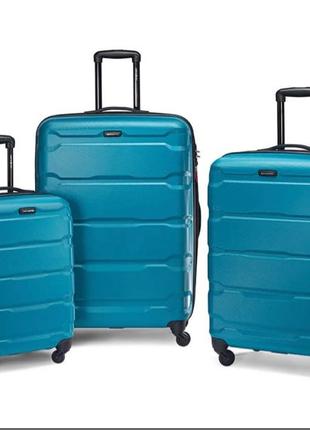 чемодан дорожныйSamsonite Omni PC Caribbean blue 100%Policarbonat