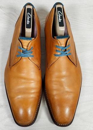 Шкіряні чоловічі туфлі floris van bommel, розмір 44 - 45