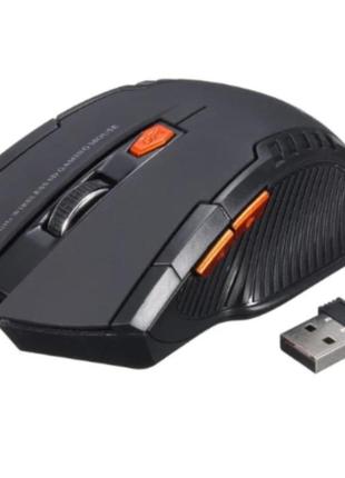 Мышка беспроводная игровая оптическая dx-220 черная/компьютерн...