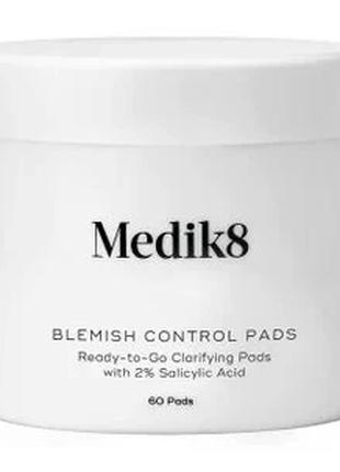 Безспиртові пади для обличчя Medik8 Blemish Control Pads для п...