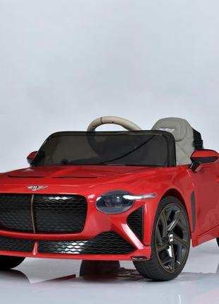 Детский электромобиль Bentley 4WD (красный цвет) с пультом дис...