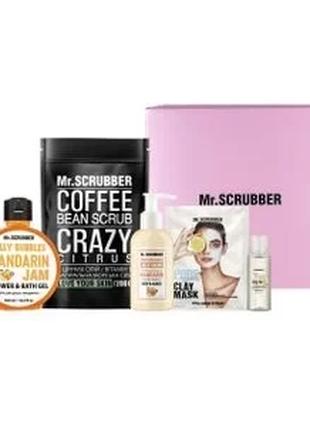 Набір Mr.Scrubber Crazy Citrus (скраб, 200 г+ крем-гель, 150 м...
