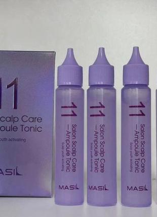 Освежающий тоник для кожи головы masil 11 salon scalp care amp...