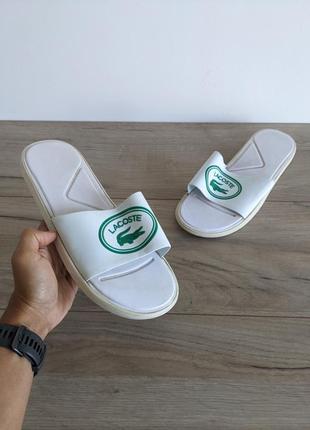 Шлепанцы lacoste оригинал