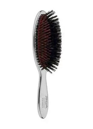 Щітка для волосся Janeke Mini Hair Brush Срібна, з хромованим ...