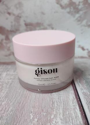 Восстанавливающая маска для волос gisou honey infused hair mask