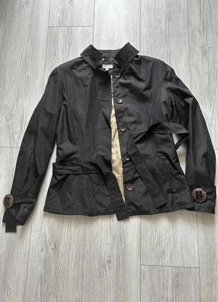 Куртка-пиджак черная