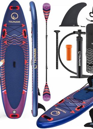 Надувна SUP дошка TSUNAMI 350 см з веслом Wave T05