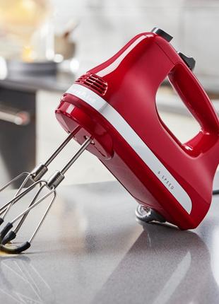 Миксер ручной KitchenAid 5KHM6118EER 85 Вт красный