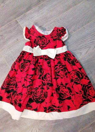 Шикарное платье для девочки 3-4 лет