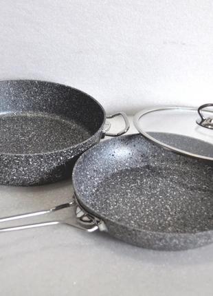 Набор посуды OMS 3257-grey 3 предмета