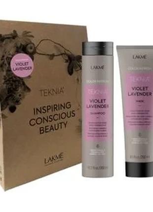 Набір для волосся Lakme Teknia Color Refresh Violet Lavender (...