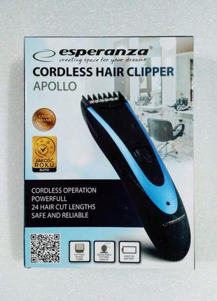Машинка для стрижки волос Esperanza EBC004 Apollo