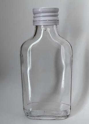 22 шт Бутылка стекло 100 мл с крышкой упаковка
