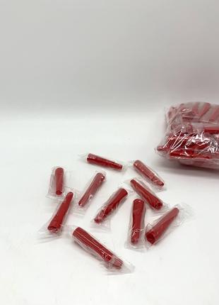 Одноразовые мундштуки XXL - Красного цвета (100 штук в упаковке)