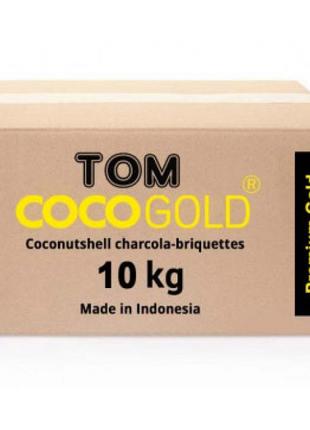 Кокосовый уголь "Tom COCO Gold Premium" для кальяна, 10 кг, 72...