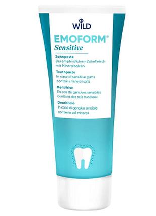 Зубная паста для чувствительных зубов emoform sensitive с мине...