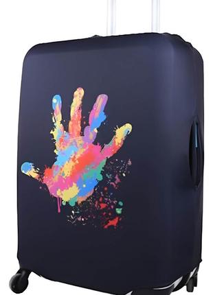 Чехол для чемодана Snowball 33030/hand Средний M Разноцветный