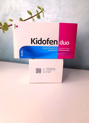 Кідофен Дуо, 100 мл , ібупрофен+парацетамол
