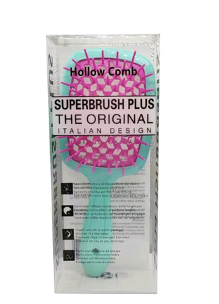 Гребінець для волосся superbrush plus hollow comb