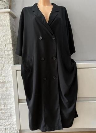 Крутое миди платье-пиджак monki - xl - на 14, 16 размер