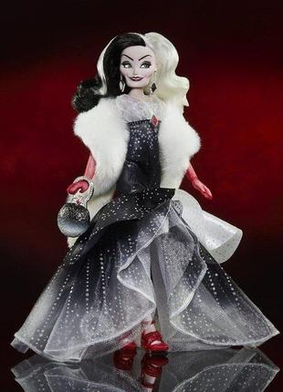 Шикарна лялька Круелла Де Віль Disney Villains Style Series Cr...