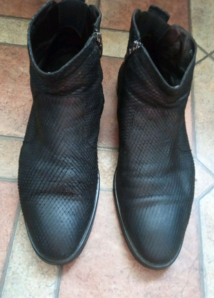 Кожаные ботинки, 45 размер