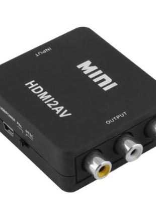 Преобразователь сигнала HDMI в RCA to AV адаптер, USB кабель, ЦАП
